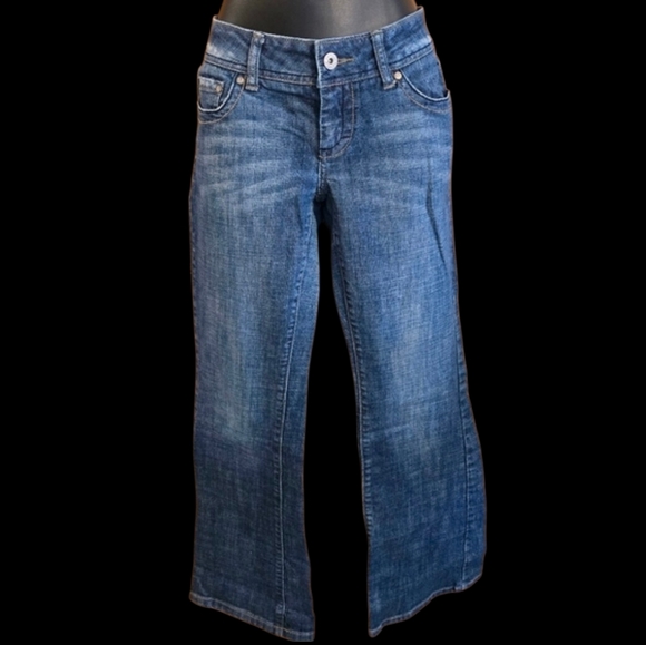 refuge Denim - Y2K Vintage Refuge Low-rise Women's Blue Jeans Size 7 90s Denim Casual
